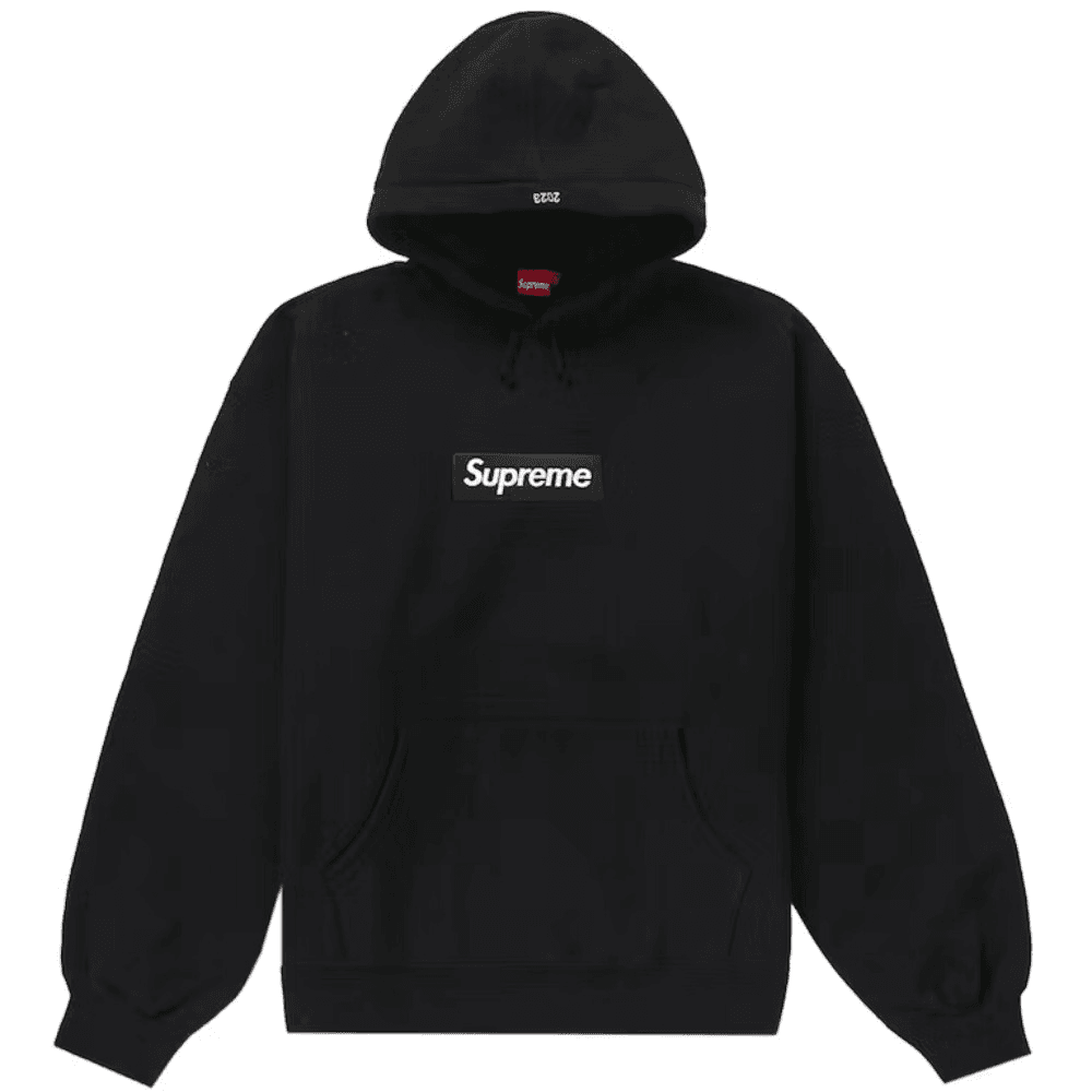 Moletom Supreme preto — foto de exemplo enviada pelo usuário